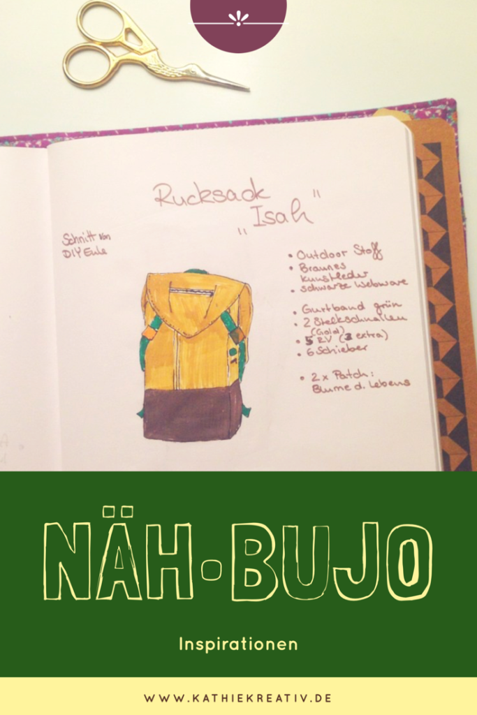 NähBuJo KathieKreativ • Näh Bullet Journal • Organisiert beim Nähen • Tipps zur Organisation